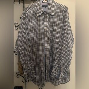 Tommy Hilfiger Vintage Men’s Long Sleeve Button Down Shirt Size XL